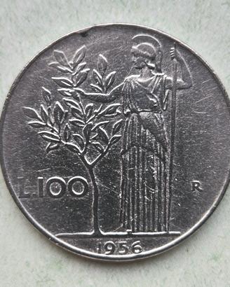 100 lire del 1956