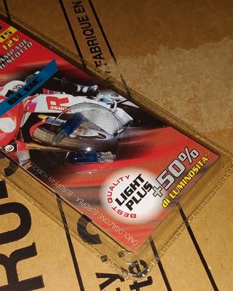 LampadineT5 12V Blu-Moto/Scooter+pellicola cupolin