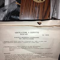 Ventilatore da soffitto