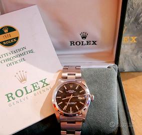 Rolex Date 34mm Automatico Acciaio 1500 nero