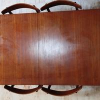 n.6 sedie + tavolo rettangolare di Hans wegner