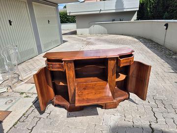 Mobile bar retroʻ in legno