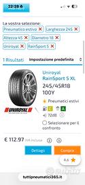 Gomme usate buono stato zona viterbo