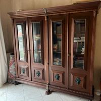 Libreria in legno massiccio