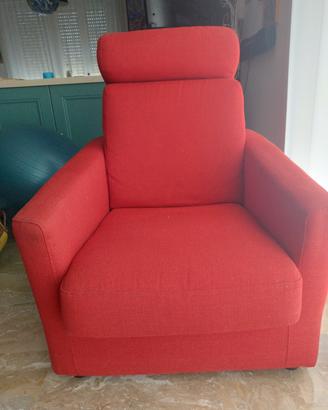 Poltrona sfoderabile 1 posto