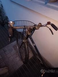 bicicletta con freni a bacchetta 