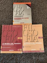 libri di filosofia "la ricerc4 del pensiero"