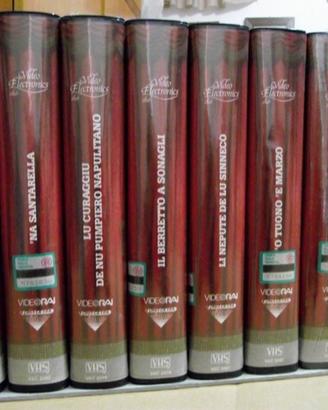 Eduardo de filippo 8 vhs cofanetto "il teatro di