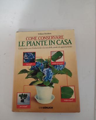Libro "come conservare le piante in casa"