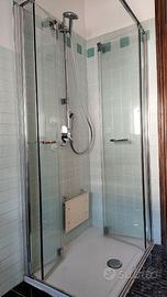 PARETI DOCCIA COMPRESO PIATTO cm.100x70