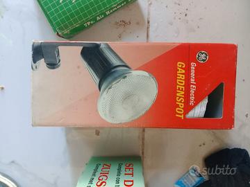 2 faretti da esterno vintage