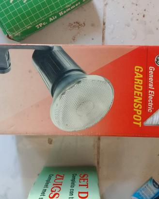 2 faretti da esterno vintage