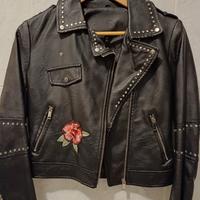 Giubbotto ragazza finta pelle 