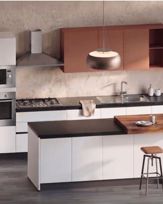CUCINA LINEARE CON ISOLA CUCINE NUOVE COMPONIBILE