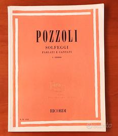 Pozzoli Solfeggi parlati e cantati 1° corso