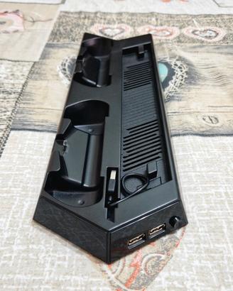 Supporto Younik PS4 Slim 4-in-1 con Ventola e Dock