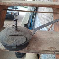 Antica padella tosta caffè e cereali