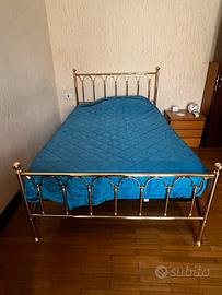 Letto ottone una piazza e mezza