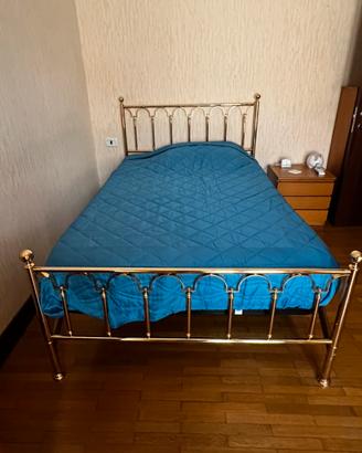 Letto ottone una piazza e mezza