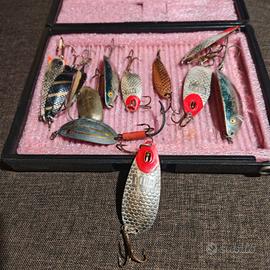 Lotto 12 esche artificiali pesca in mare Abu Eira