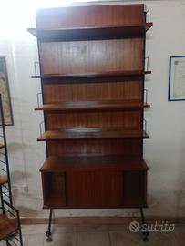 libreria anni 70 vintage 