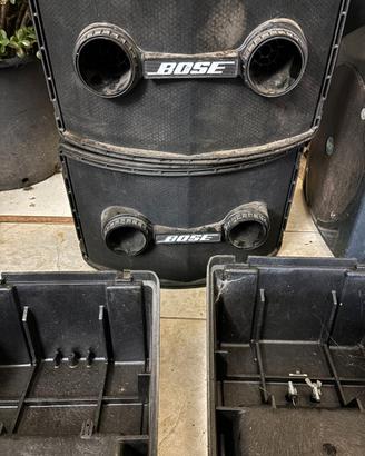 impianto audio passivo bose con amplificatore
