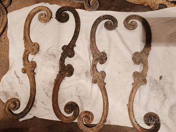 Splendida Ringhiera Decorativa Barocca