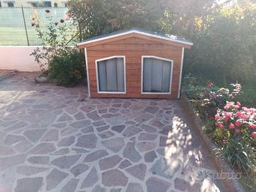 Cuccia Doppia per Cani Taglia Grande