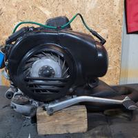 Piaggio Vespa px 150 motore con mix