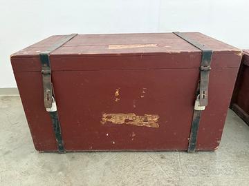 Baule di legno vintage