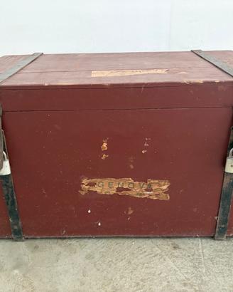 Baule di legno vintage