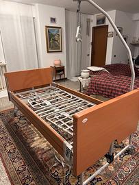 Letto ortopedico elettrico completo