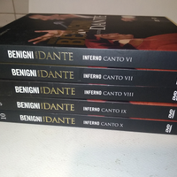 Tutto Dante, Roberto Benigni,DVD Canti 6-7-8-9-10