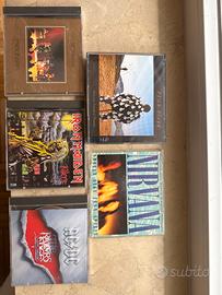 Lotto 5 CD Rock: Maiden Nirvana Floyd Purple ACDC