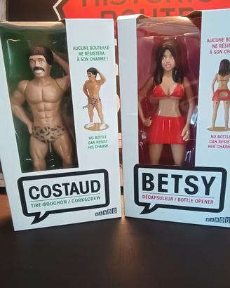 Set cavatappi e apribottiglie "Costaud&Betsy"