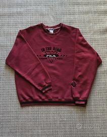 Felpa Fila Vintage Anni 90 In The Ring - Taglia L
