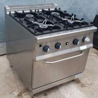 CUCINA 4 FUOCHI SERIE 900 CON FORNO