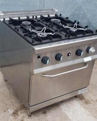 CUCINA 4 FUOCHI SERIE 900 CON FORNO