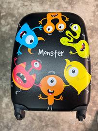 Trolley da viaggio con zainetto bimbo