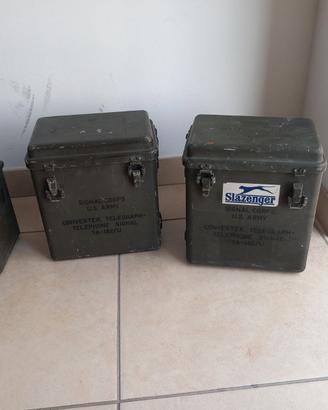 casse militari americane vintage