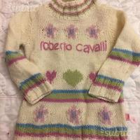 Maglione bambina Roberto Cavalli originale