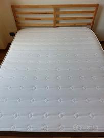materasso matrimoniale in memory foam - usato 