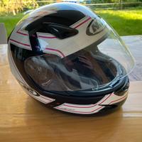 Casco e guanti donna