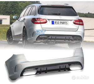 PARAURTI POSTERIORE MERCEDES CLASSE C W205 5P 19- 