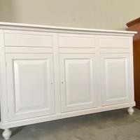 Nuova credenza di vero legno 3 ante e 3 cassetti