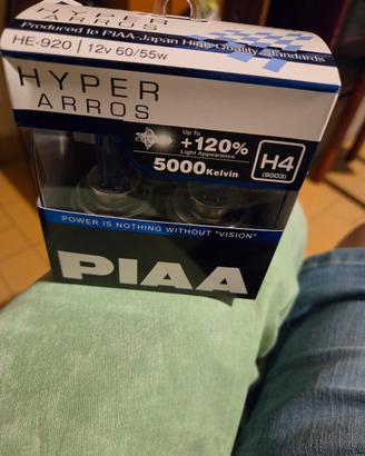 lampadine auto H4 Piaa hiper arros