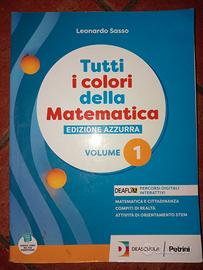 Libro di testo: "Tutti i colori della matematica"
