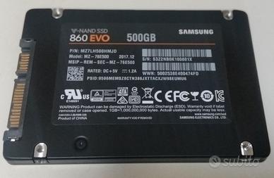 SSD SAMSUNG 500 GB - mai usato