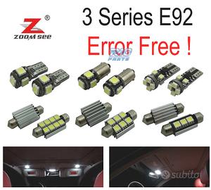 KIT 21 LAMPADE LED INTERNE BMW SERIE 3 E92 COUPE M