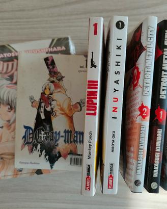 Lotto Manga n. 1 vari
